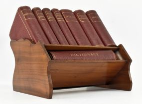 ASPREY & CO. LTD. 1920S REFERENCE LIBRARY ON OAK SHELF STAND