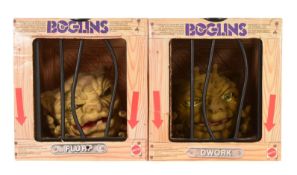 TWO VINTAGE MATTEL MADE BOGLINS - FLURP & PLUNK