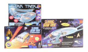 STAR TREK - X3 VINTAGE STAR TREK PLAYSETS