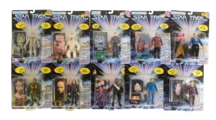 STAR TREK - COLLECTION OF CARDED ACTION FIGURES