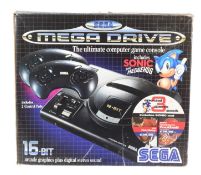 SEGA MEGADRIVE - BOXED CONSOLE & SONIC GAMES