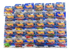 DIECAST - COLLECTION OF CARDED HOT WHEELS DIECAST MODELS