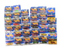 DIECAST - COLLECTION OF CARDED HOT WHEELS DIECAST MODELS