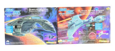 STAR TREK - KLINGON ATTACK CRUISER & ROMULAN WARBIRD