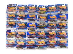 HOT WHEELS - COLLECTION OF ASSORTED CARDED MATTEL DIECAST
