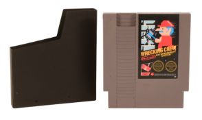 RETRO GAMING - VINTAGE NINTENDO NES WRECKING CREW GAME