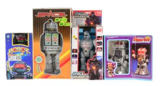 RETRO TOYS - COLLECTION OF BATTERY POWERED ROBOTS