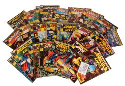 COMICS - VINTAGE MARVEL DRACULA LIVES COMIC BOOKS