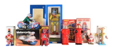 TINPLATE TOYS - COLLECTION OF WIND-UP TOYS