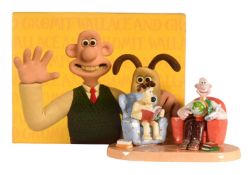 WALLACE & GROMIT - COALPORT CHARACTERS - 'LETS GO SOMEWHERE'