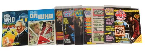 DR WHO - COLLECTION OF VINTAGE 1960S - 1980S ANNUALS & MAGAZINES