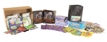COLLECTION OF VINTAGE TRADING CARDS & STICKERS