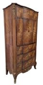 FRENCH NAPOEON III 19TH CENTURY ROSEWOOD & INLAID SECRETAIRE