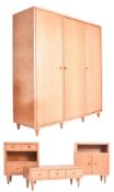 GIRO OF ITALY - MID CENTURY ITALIAN WALNUT BEDROOM SUITE