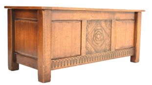 HARRODS - ROYAL OAK RANGE - HIGH-END SOLID OAK COFFER CHEST