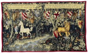 AFTER WILLIAM MORRIS & BURNE-JONES - KNIGHTS OF THE ROUND TABLE TAPESTRY