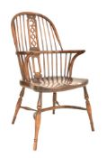 CONTEMPORARY 2000 ELM WINDSOR ARMCHAIR