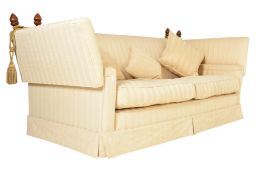WADE FURNITURE - CONTEMPORARY HIGH-END KNOLE DROP ARM SOFA