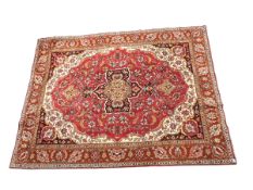 20TH CENTURY PERSIAN ISLAMIC WOOLEN CARPET RUG