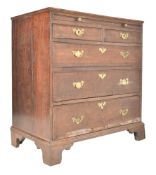 18TH CENTURY GEORGE III BACHELOR'S CHEST OF DRAWERS