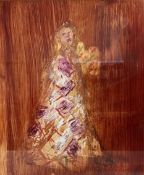 SIR SIDNEY NOLAN (1917-1992) - SAMSON & DELILAH GOUACHE & CRAYON ON PAPER