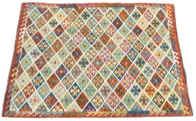20TH CENTURY ANATOLIAN TURKISH KILIM FLOOR CARPET RUG