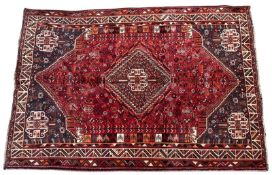 EARLY 20TH CENTURY SOUTH WEST PERSIAN QASHGAI FLOOR CARPET RUG