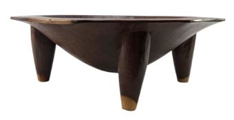 LARGE FIJI HARDWOOD TANOA FAI'AVA KAVA BOWL