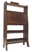 ARTS & CRAFTS CIRCA 1920S OAK STUDENT BUREAU BOOKCASE