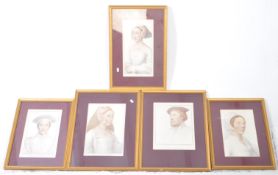 AFTER FRANCESCO BARTOLOZZI - FIVE 20TH CENTURY PRINTS OF ENGRAVINGS