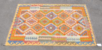VINTAGE 20TH CENTURY ANATOLIAN TURKISH KILIM RUG