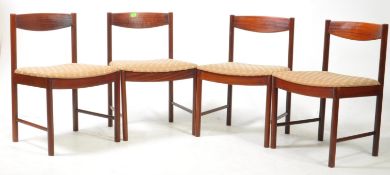 BRITISH MODERN DESIGN - FOUR MID CENTURY DINING CHAIRS