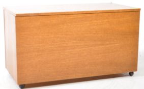 AVALON - MID CENTURY TEAK BLANKET BOX