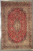 20TH CENTURY CENTRAL PERSIAN KASHAN CARPET RUG