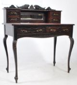 19TH CENTURY LADIES BONHEUR DE JOUR DESK