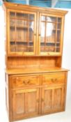 19TH CENTURY VICTORIAN PINE KITCHEN DRESSER