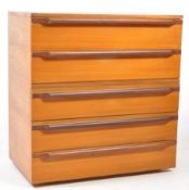 AVALON - MID CENTURY TEAK CHESY OF DRAWERS