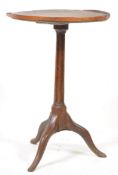 GEORGE II 18TH CENTURY OAK OCCASIONAL TABLE