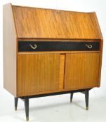 BRITISH MODERN DESIGN - MID CENTURY TEAK BUREAU
