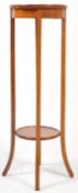 EARLY 20TH CENTURY EDWARDIAN MAHOGANY PLANT STAND JARDINERE