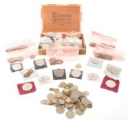 COLLECTION OF 19TH & 20TH CENTURY BRITISH & FOREIGN COINS