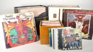 LARGE COLLECTION OF 20TH CENTURY LPS AND 45S VINYL RECORDS