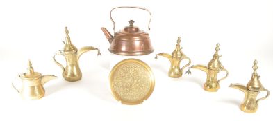 COLLECTION OF 20TH CENTURY COPPER & BRASS