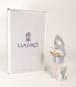 LLADRO - 1993 PORCELAIN MOTHERS LITTLE HELPER FIGURE