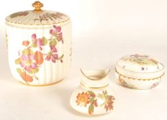 ROYAL WORCESTER - COLLECTION OF 1880S PORCELAIN