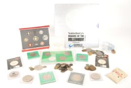 COLLECTION OF 19TH & 20TH CENTURY COINS