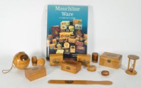 COLLECTION OF 19TH CENTURY BRIGHTON RELATED MAUCHLINE WARE