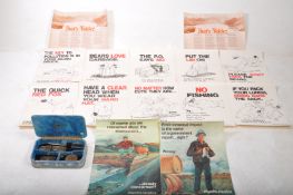 COLLECTION OF LATE 20TH CENTURY ALYESKA PIPELINE MEMORABILIA