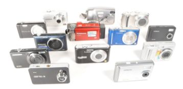 COLLECTION DIGITAL CAMERAS OPTIO LUMIX KODAK HITACHI PANASONIC
