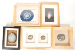 NATURAL HISTORY INTEREST - COLLECTION OF BRISTOL ROCK MINERAL SPECIMENS